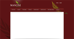 Desktop Screenshot of manciniparkhotel.net